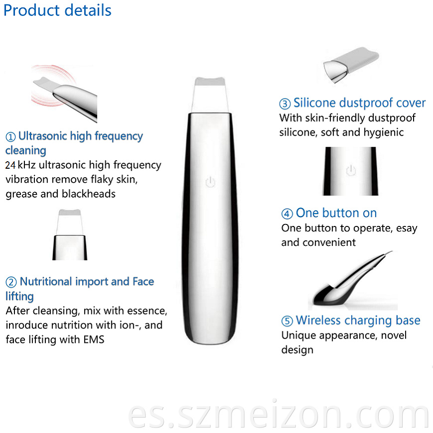 kinga ultrasonic skin scrubber